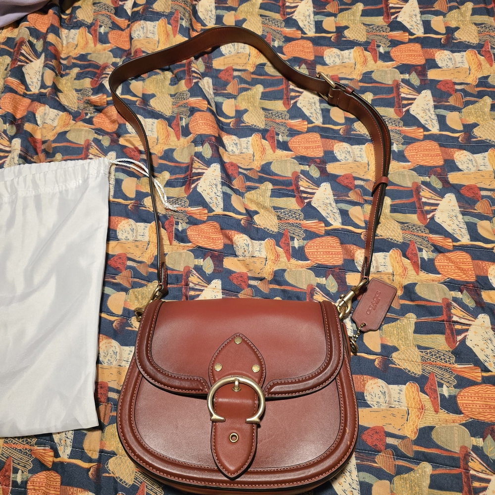 Coach Leather Beat Shoulder Bag